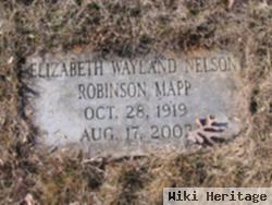 Elizabeth Wayland Nelson Mapp