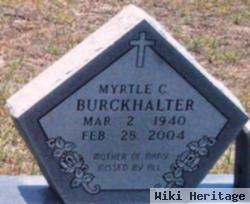 Myrtle L. Cook Burckhalter