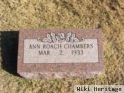 Ann Roach Chambers