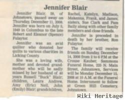 Mrs Jennifer L Fulaytor Blair