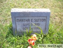 Martha Evelyn "mattie" Mitchell Sutton