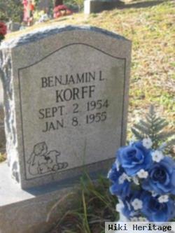 Benjamin Louis "benji" Korff