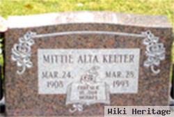 Mittie Alta Dees Keeter