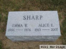 Emma W Sharp