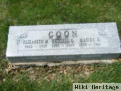 Elizabeth M Coon