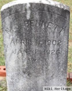 N. J. Bennett