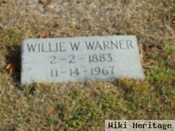 Willie Walker Warner