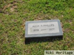 Alcia H Phillips