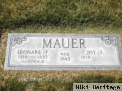 Leonard F Maurer