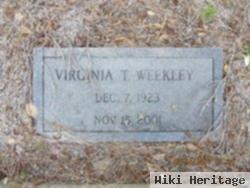 Virginia Thomas Weekley