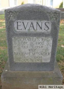 Beulah M. Sager Evans