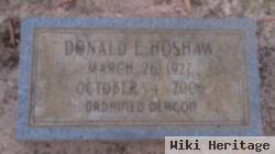 Donald E Hoshaw