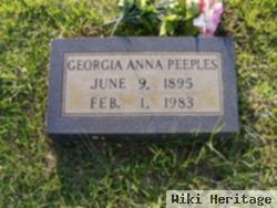 Georgia Anna Peeples