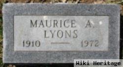 Maurice A Lyons