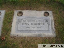 Henry Allen Mcwhorter