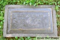 Mary D Davis Valine