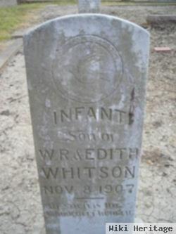 Infant Son Whitson