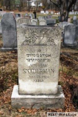 Abraham Snyderman