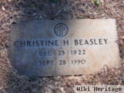 Mrs Christine H Beasley