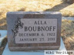 Alla Boubnoff