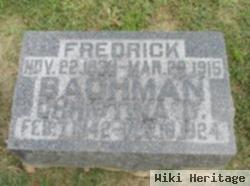 Fredrick Bachman