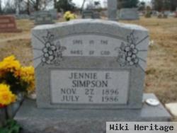 Jennie E Schneider Simpson