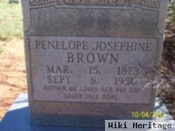 Penelope Josephine Hobson Brown