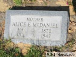 Alice E. Mitchell Mcdaniel