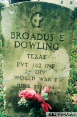 Broadus E Dowling