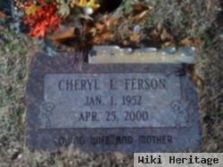 Cheryl L. Ferson