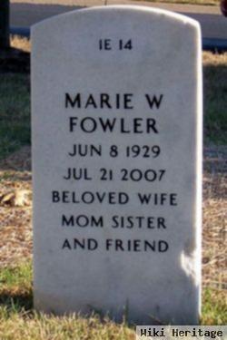 Marie W. Fowler