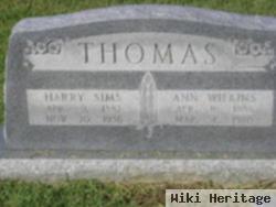 Harry Sims Thomas