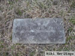 Ruby Lindy Melton