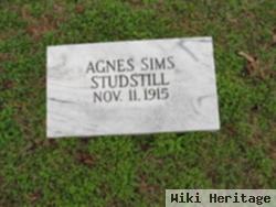 Agnes Sims Studstill