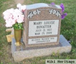 Mary Louise "tootie" Kalar Hovatter