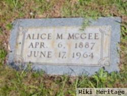 Alice M Vaughn Mcgee