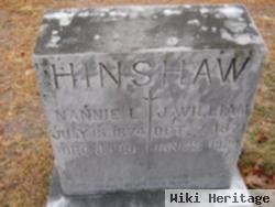 Nancy Lucinda "nannie" Davis Hinshaw