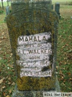 Mahala F. Browning Walker