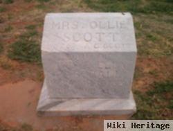 Olive N. "ollie" Paschall Scott