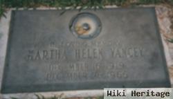 Martha Helen Davis Yancey