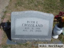 Ruth Ernestine Pruitt Crossland