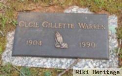 Olgie Gillette Warren