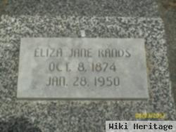 Eliza Jane Tollman Rands