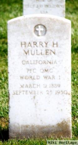 Harry H Mullen