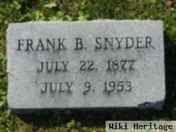 Frank B Snyder