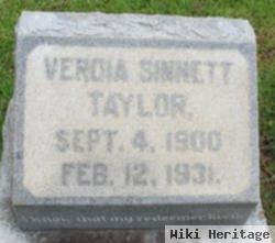 Verdia Sinnett Taylor