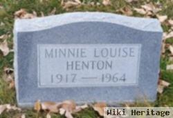 Minnie Louise Henton