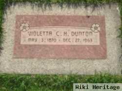 Violetta Hazen Dunton