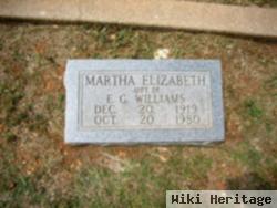 Martha Elizabeth Williams