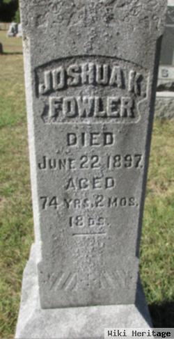 Joshua K Fowler